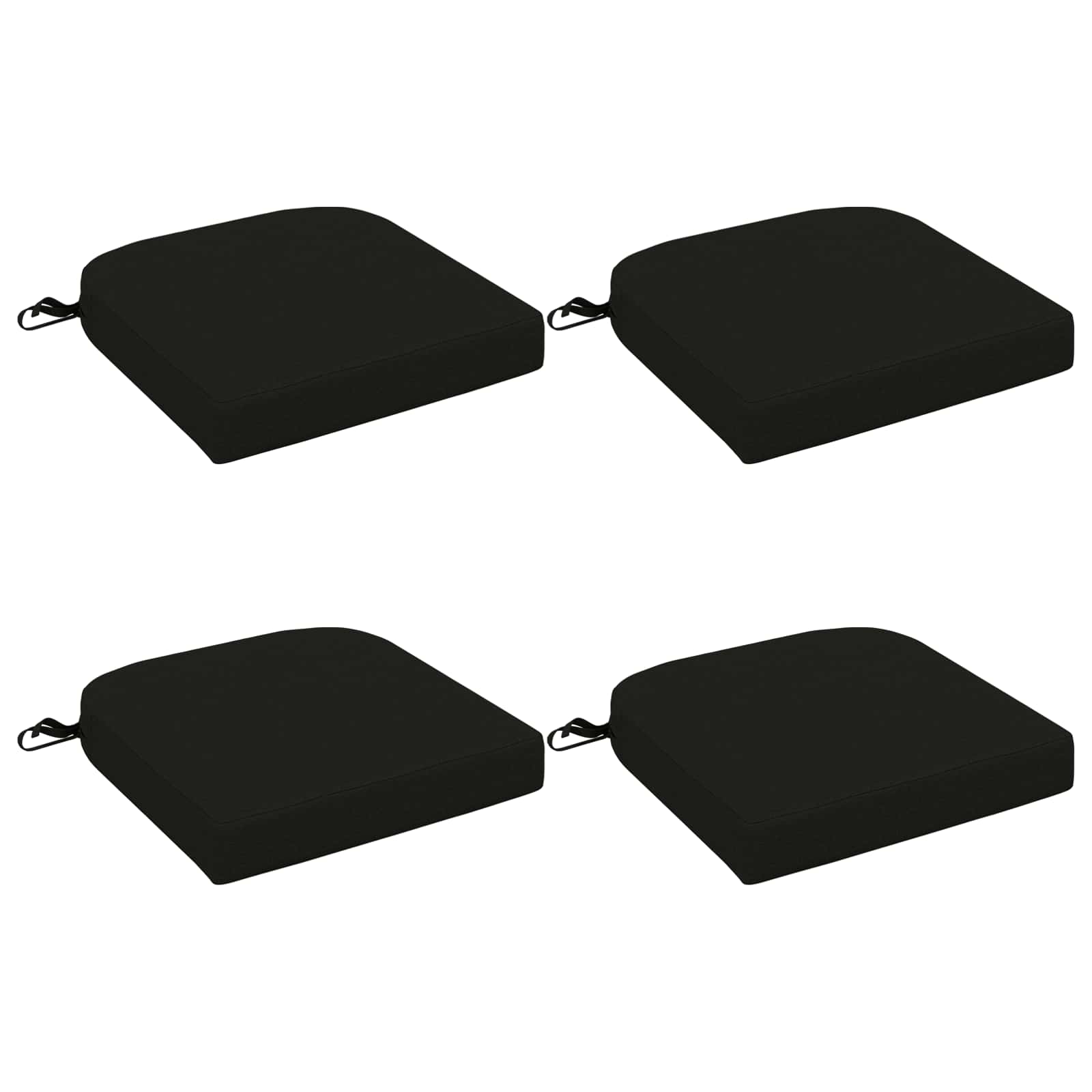 vidaXL Poduszki siedzeniowe 4-częściowe SOEST 4 pcs 100% poliester
