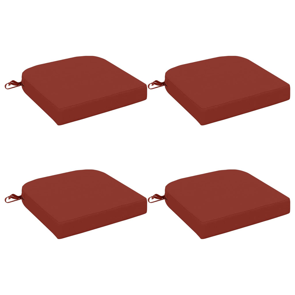 vidaXL Poduszki siedzeniowe 4-częściowe SOEST 4 pcs 100% poliester