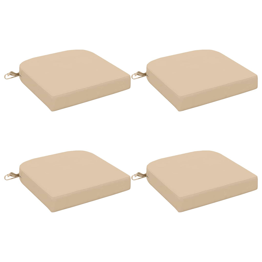vidaXL Poduszki siedzeniowe 4-częściowe SOEST 4 pcs 100% poliester
