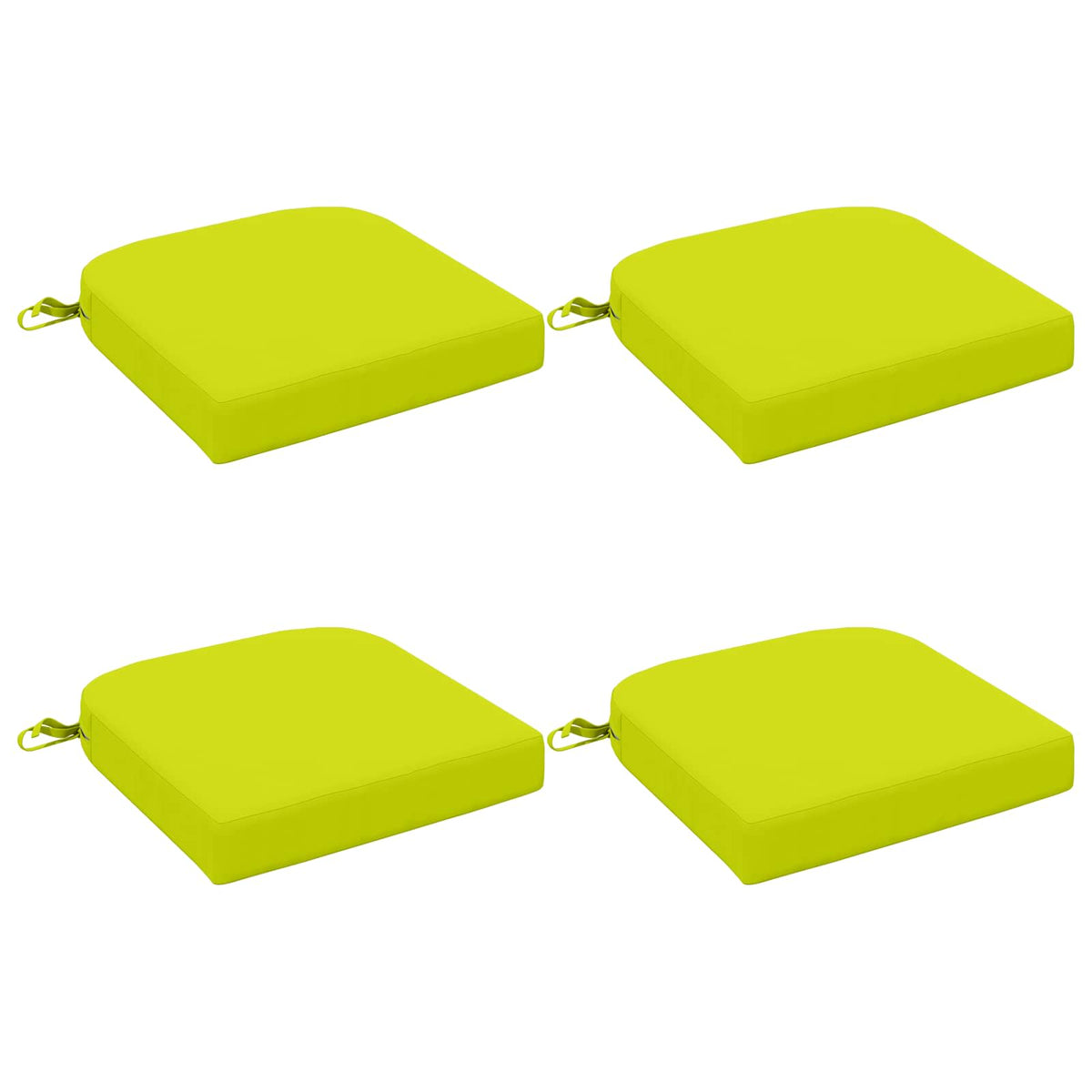 vidaXL Poduszki siedzeniowe 4-częściowe SOEST 4 pcs 100% poliester