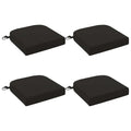 vidaXL Poduszki siedzeniowe 4-częściowe SOEST 4 pcs 100% poliester