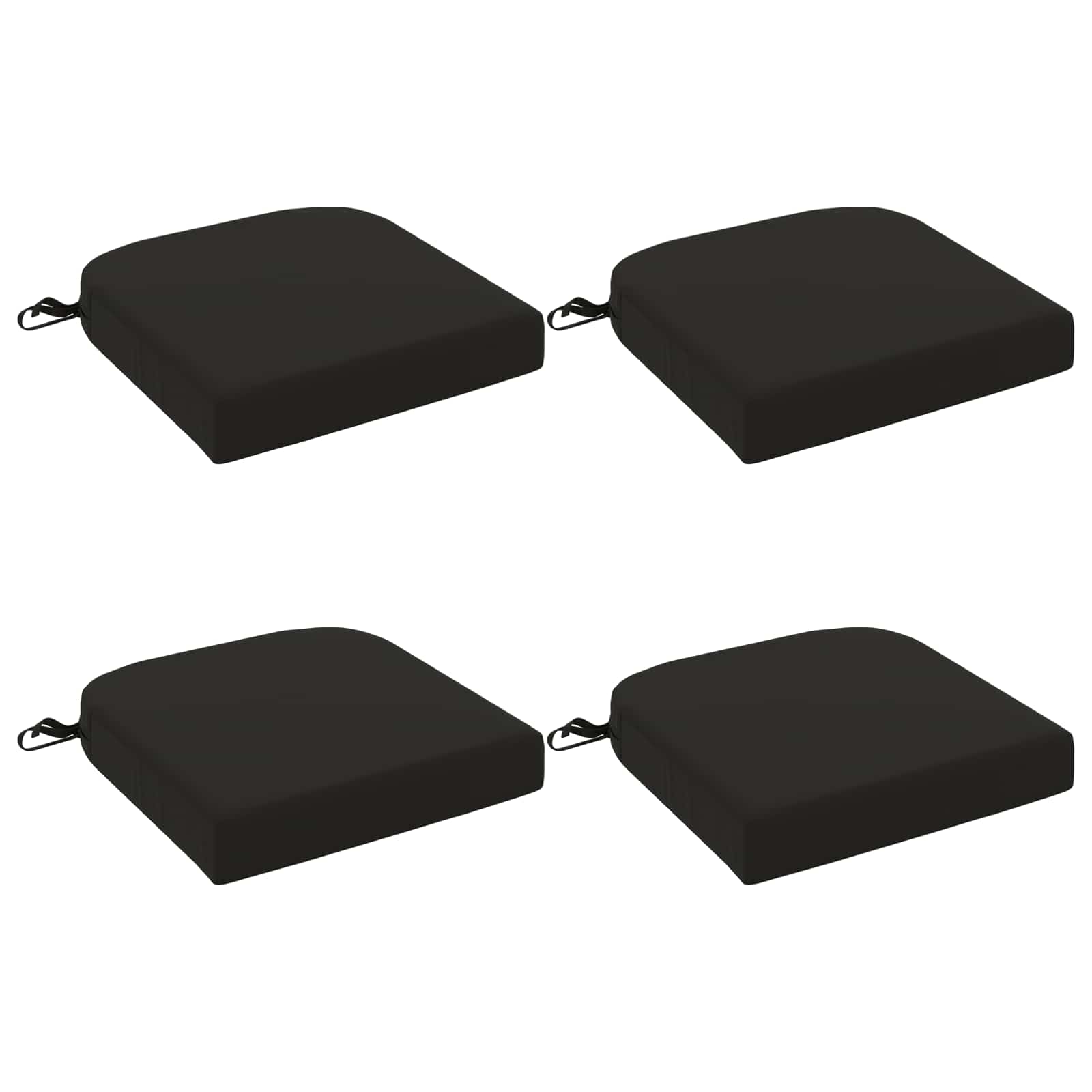 vidaXL Poduszki siedzeniowe 4-częściowe SOEST 4 pcs 100% poliester