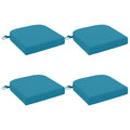 vidaXL Poduszki siedzeniowe 4-częściowe SOEST 4 pcs 100% poliester