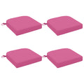 vidaXL Poduszki siedzeniowe 4-częściowe SOEST 4 pcs 100% poliester