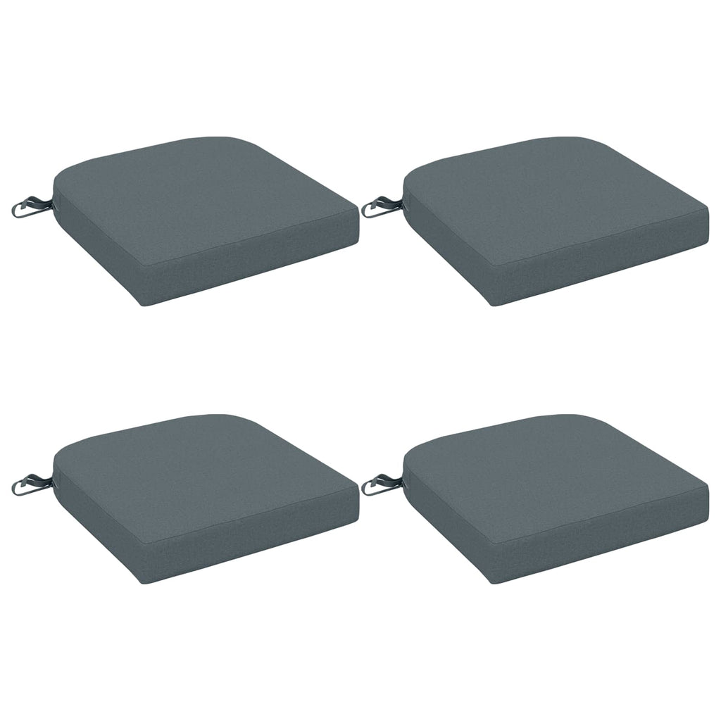 vidaXL Poduszki siedzeniowe 4-częściowe SOEST 4 pcs 100% poliester