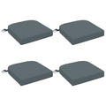 vidaXL Poduszki siedzeniowe 4-częściowe SOEST 4 pcs 100% poliester