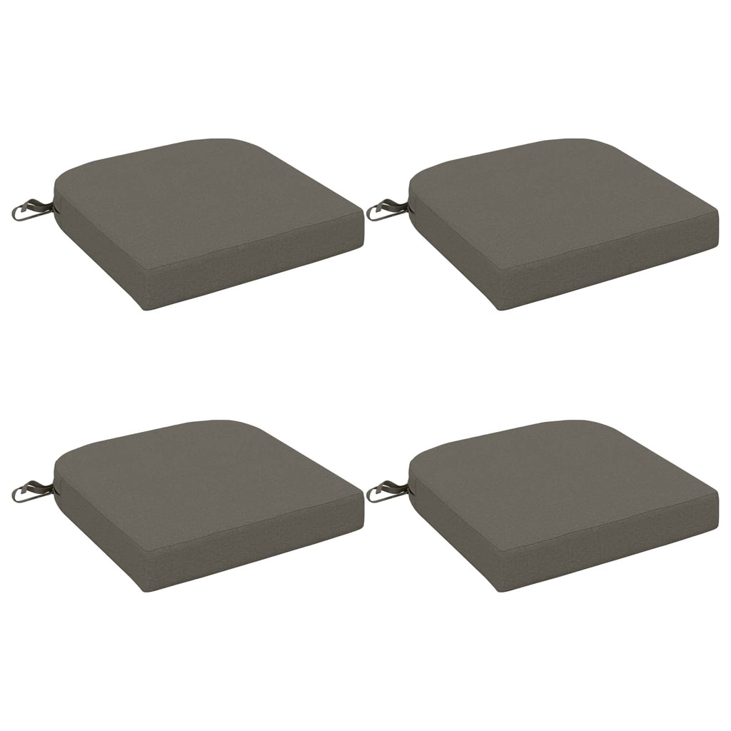 vidaXL Poduszki siedzeniowe 4-częściowe SOEST 4 pcs 100% poliester