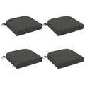vidaXL Poduszki siedzeniowe 4-częściowe SOEST 4 pcs 100% poliester