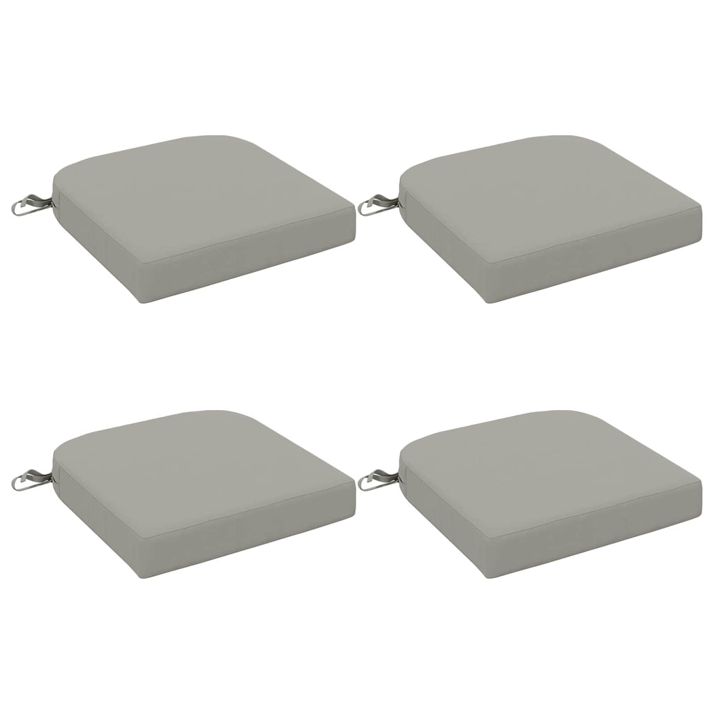 vidaXL Poduszki siedzeniowe 4-częściowe SOEST 4 pcs 100% poliester