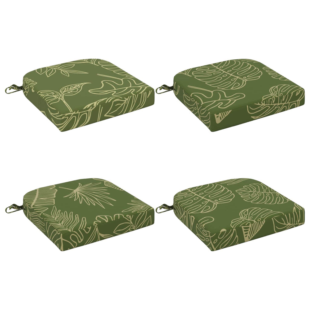 vidaXL Poduszki siedzeniowe 4-częściowe SOEST 4 pcs 100% poliester