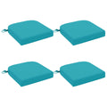 vidaXL Poduszki siedzeniowe 4-częściowe SOEST 4 pcs 100% poliester