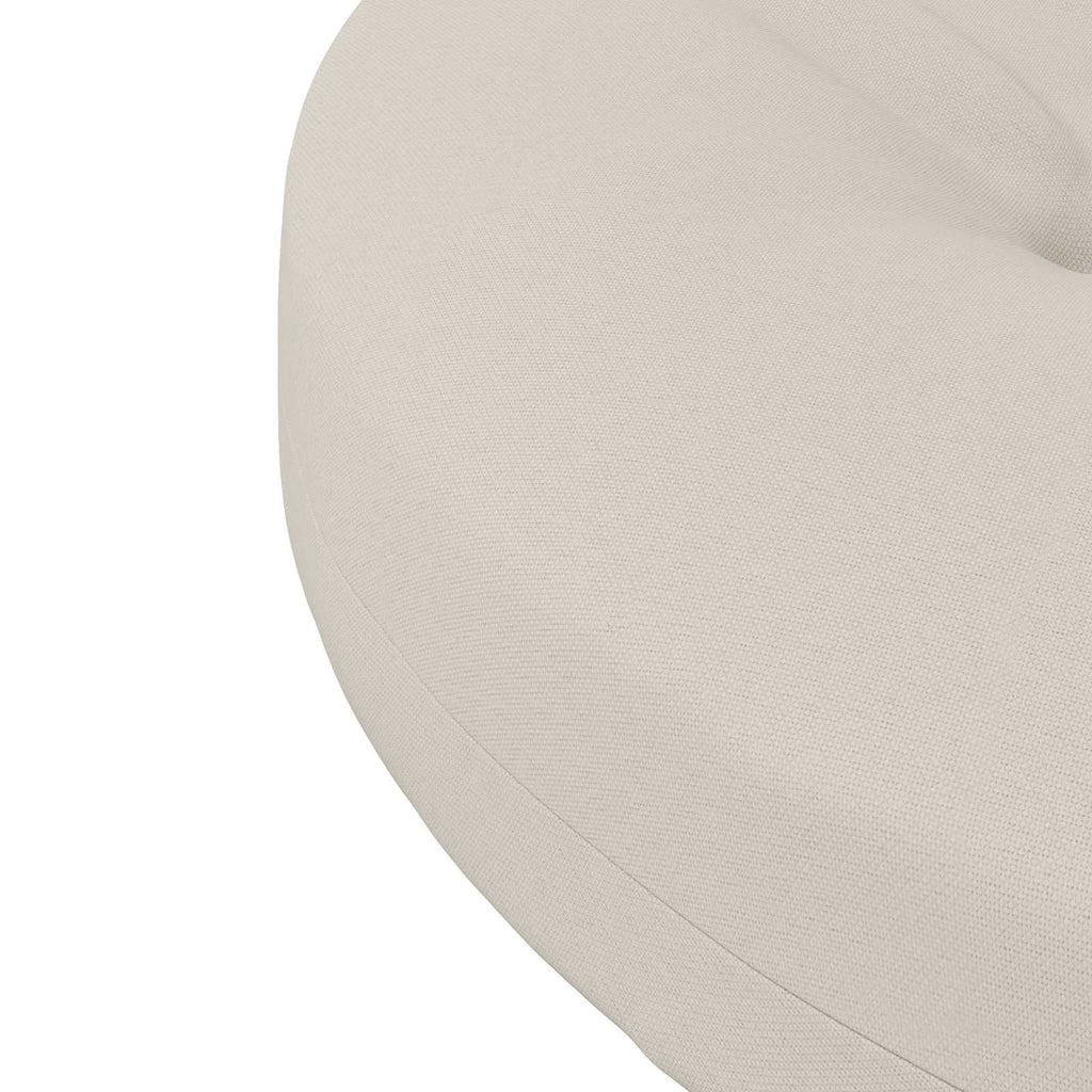 vidaXL Poduszki siedzące 4-częściowe 4 szt. 100% poliester Biały