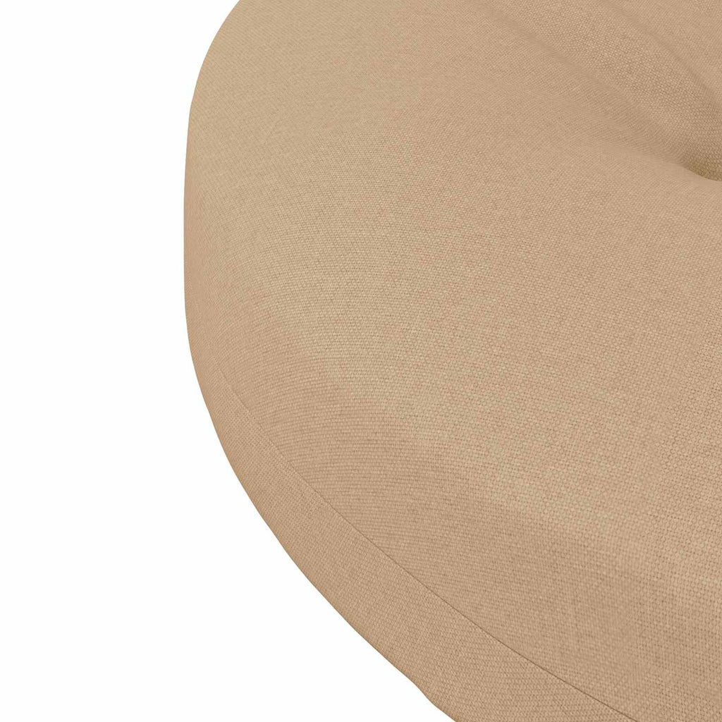vidaXL Poduszki siedzące 4-częściowe 4 szt. 100% poliester piaskowy