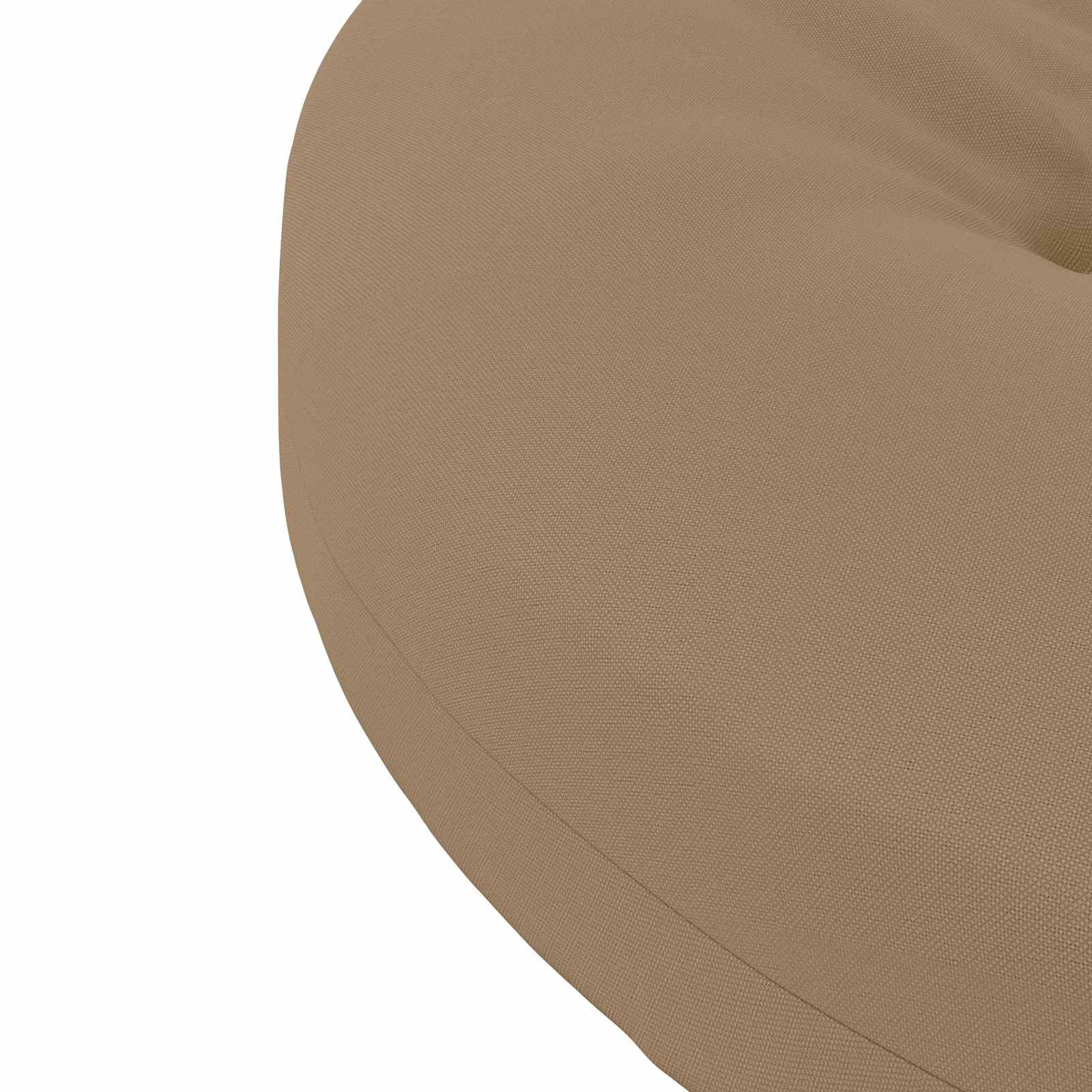 vidaXL Poduszki siedzące 4-częściowe 4 szt. 100% poliester Szarobeżowy