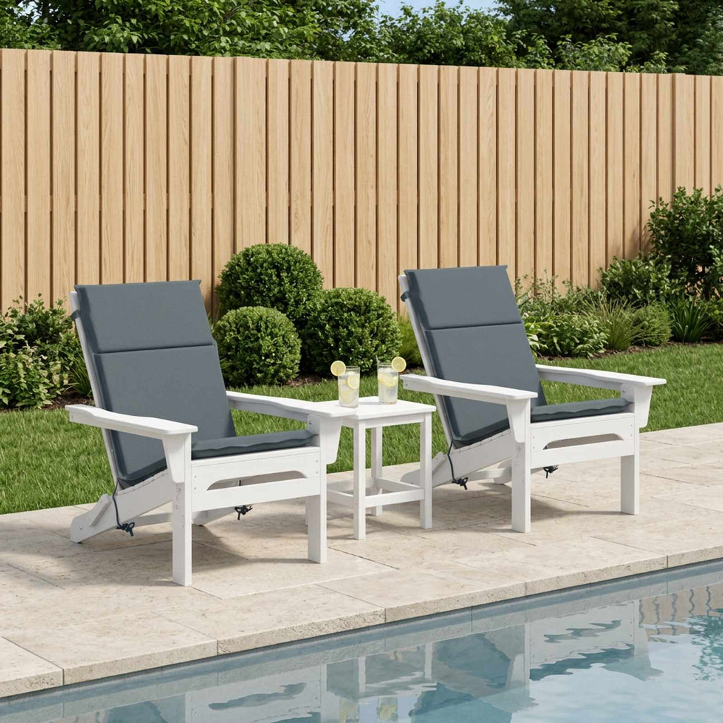 vidaXL Poduszka na krzesło z wysokim oparciem GEMERT 2 szt.
