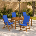 vidaXL Zestaw Poduszek z Wysokim Oparciem w 4 Częściach Bhair GEMERT