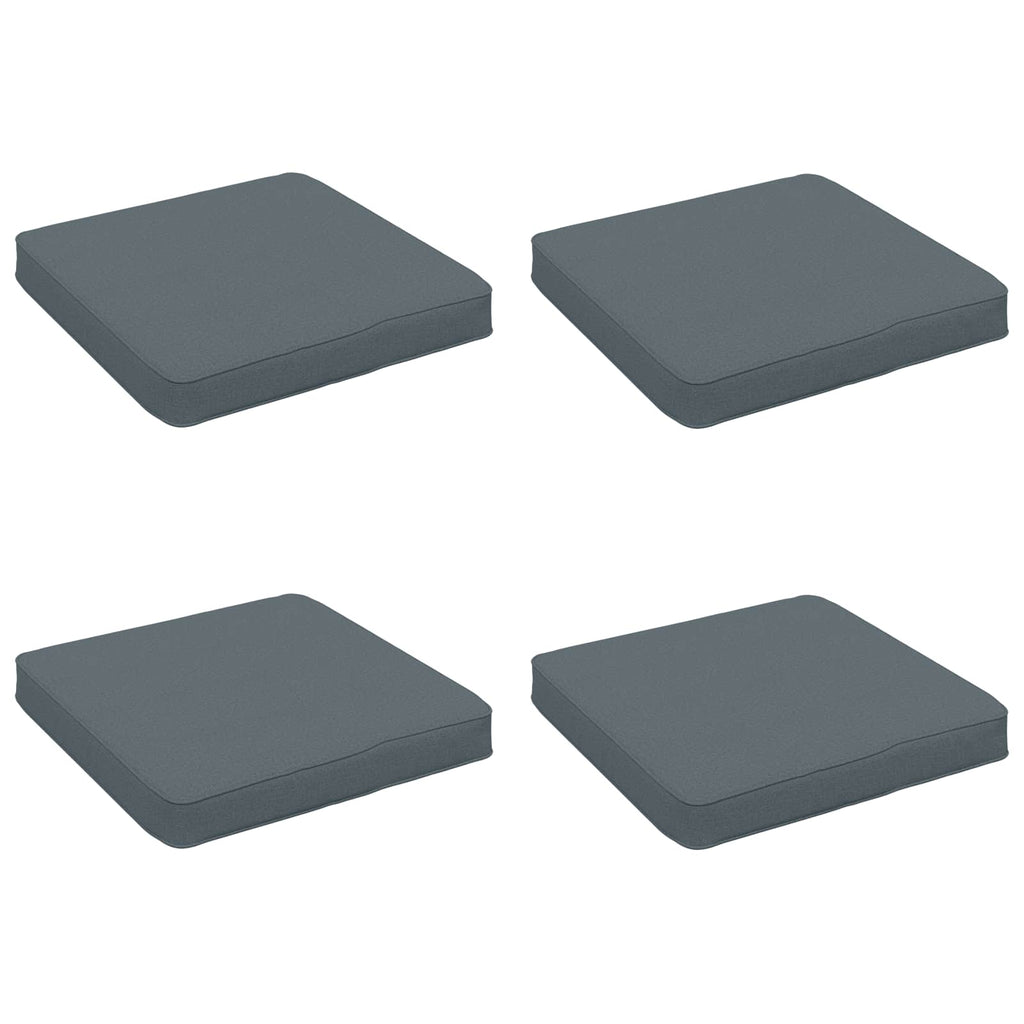 vidaXL Poduszki siedzące 4-częściowe VUGHT 4 pcs 100% poliester