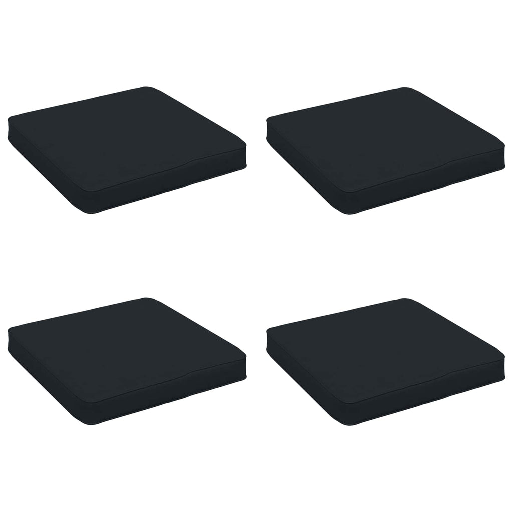 vidaXL Poduszki siedzące 4-częściowe VUGHT 4 pcs 100% poliester