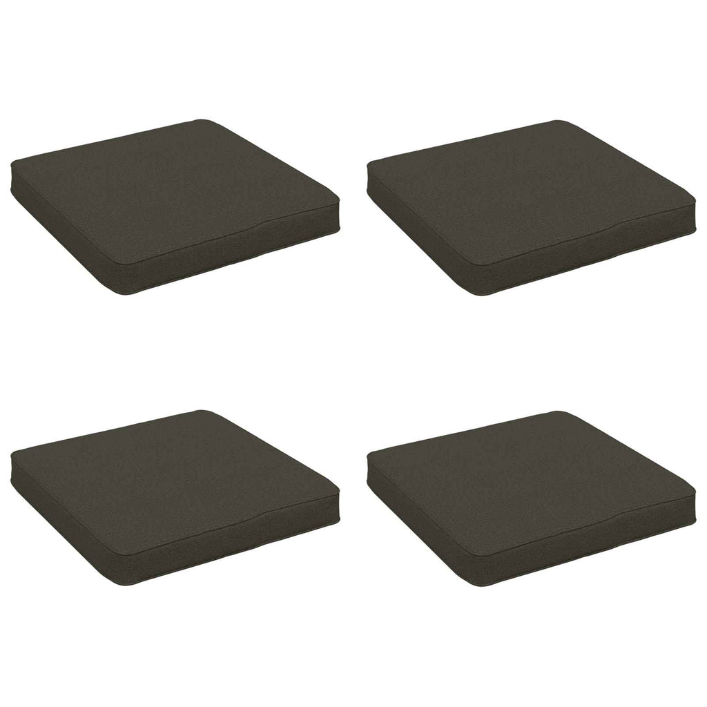 vidaXL Poduszki siedzące 4-częściowe VUGHT 4 pcs 100% poliester