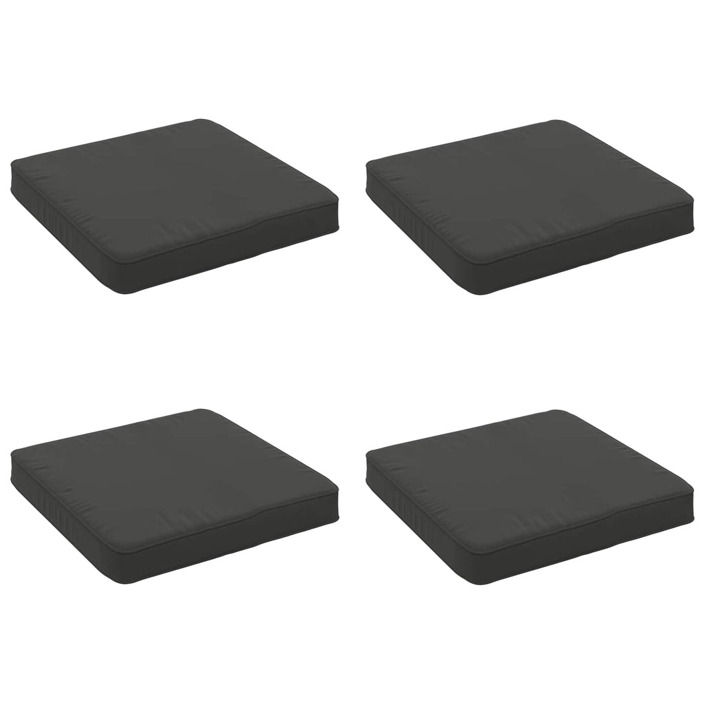 vidaXL Poduszki siedzące 4-częściowe VUGHT 4 pcs 100% poliester