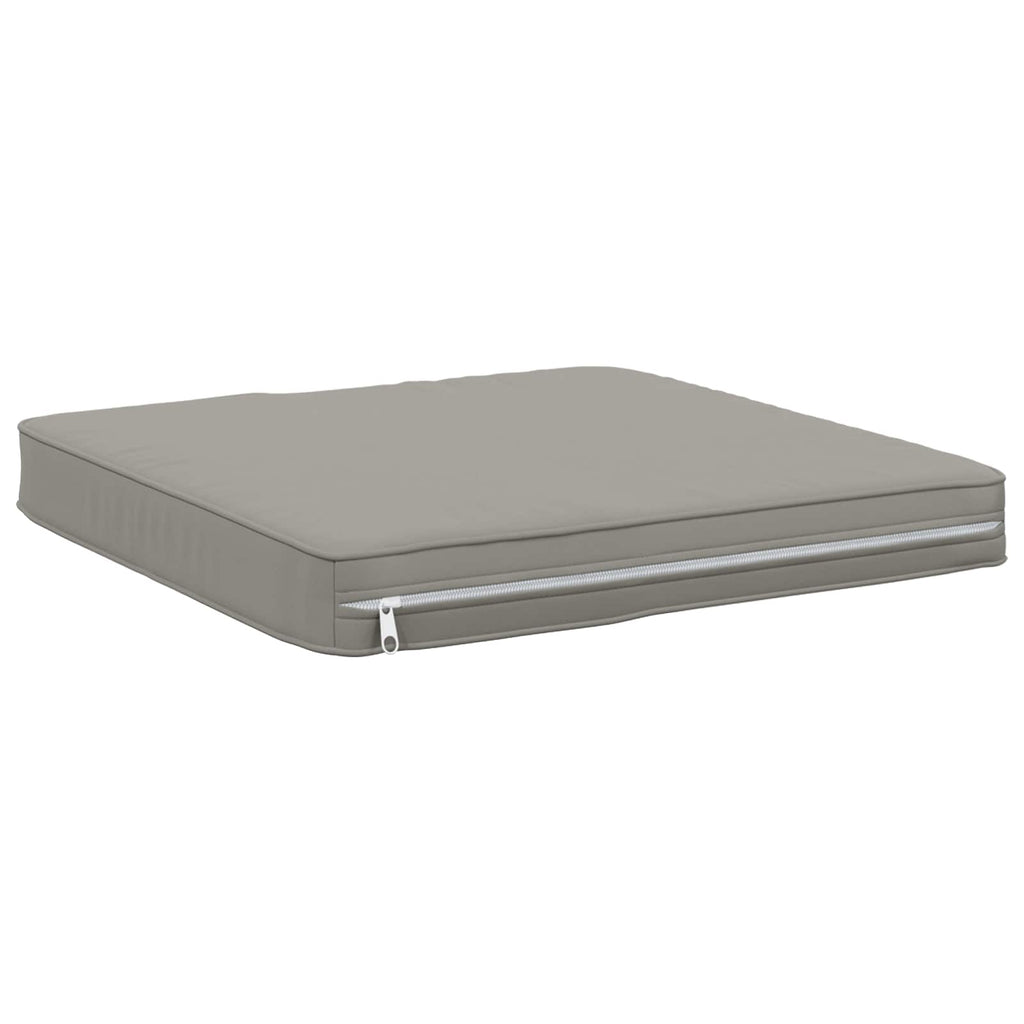 vidaXL Poduszki siedzące 4-częściowe VUGHT 4 pcs 100% poliester Szary