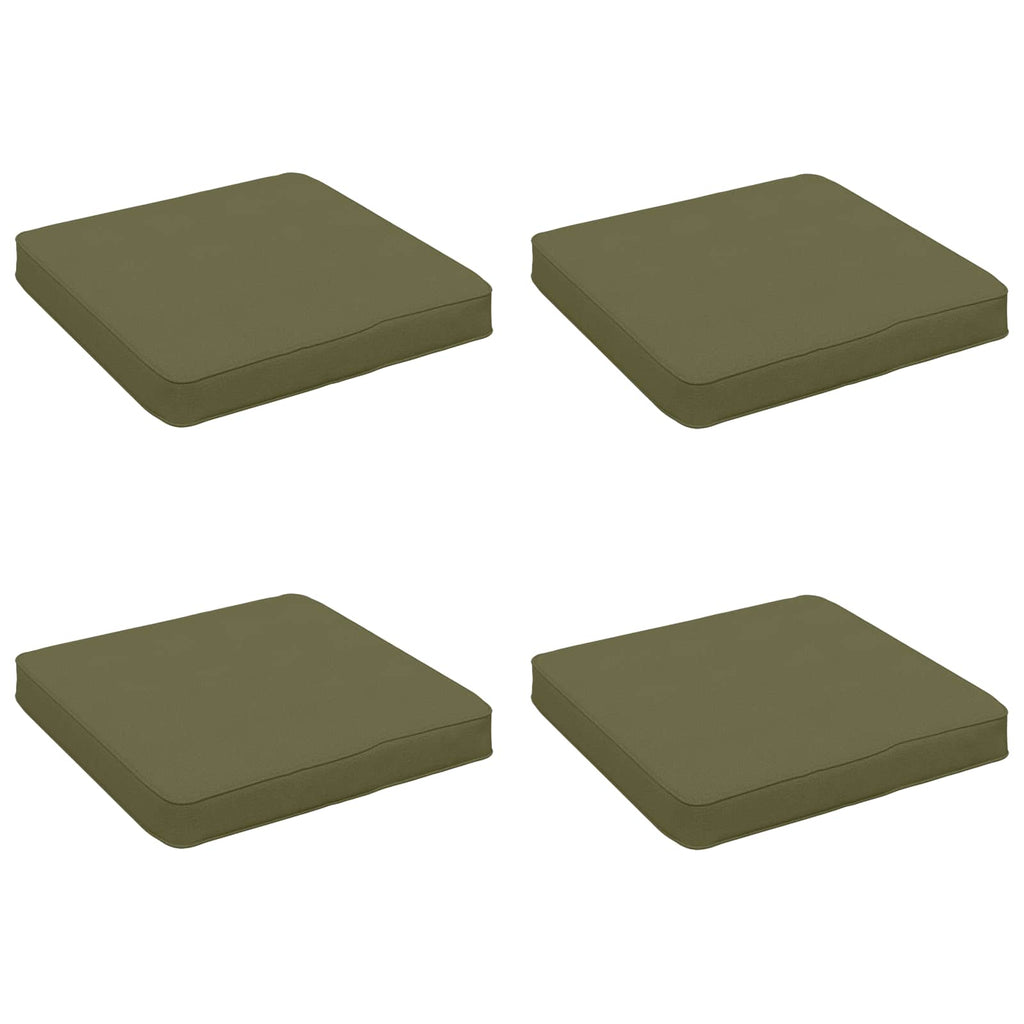 vidaXL Poduszki siedzące 4-częściowe VUGHT 4 pcs 100% poliester