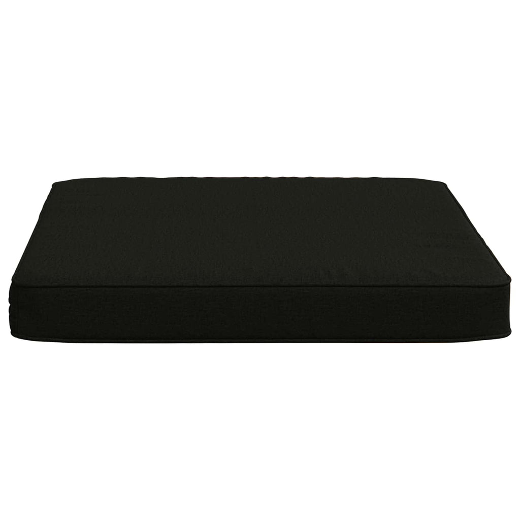 vidaXL Poduszki siedzące 4-częściowe VUGHT 4 pcs 100% poliester Czarny