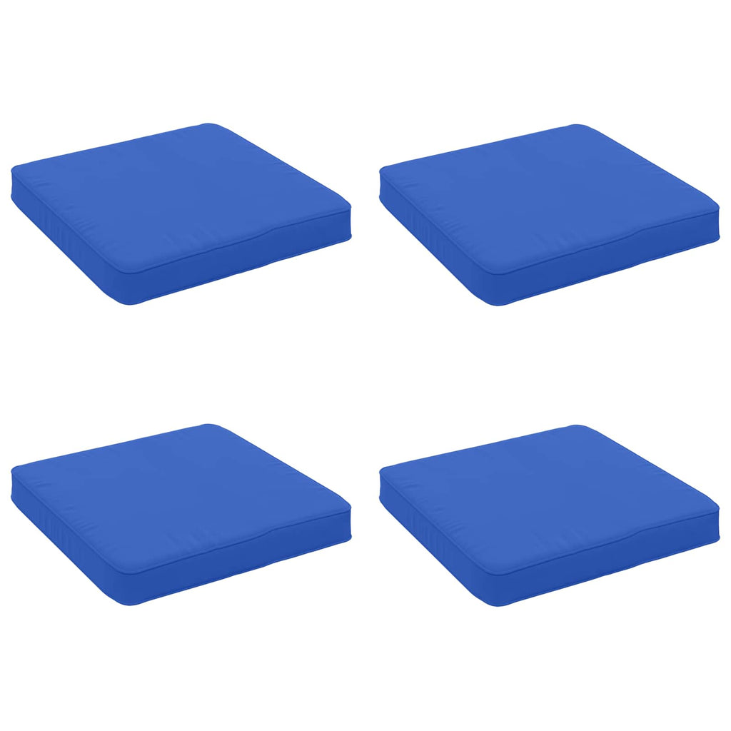 vidaXL Poduszki siedzące 4-częściowe VUGHT 4 pcs 100% poliester