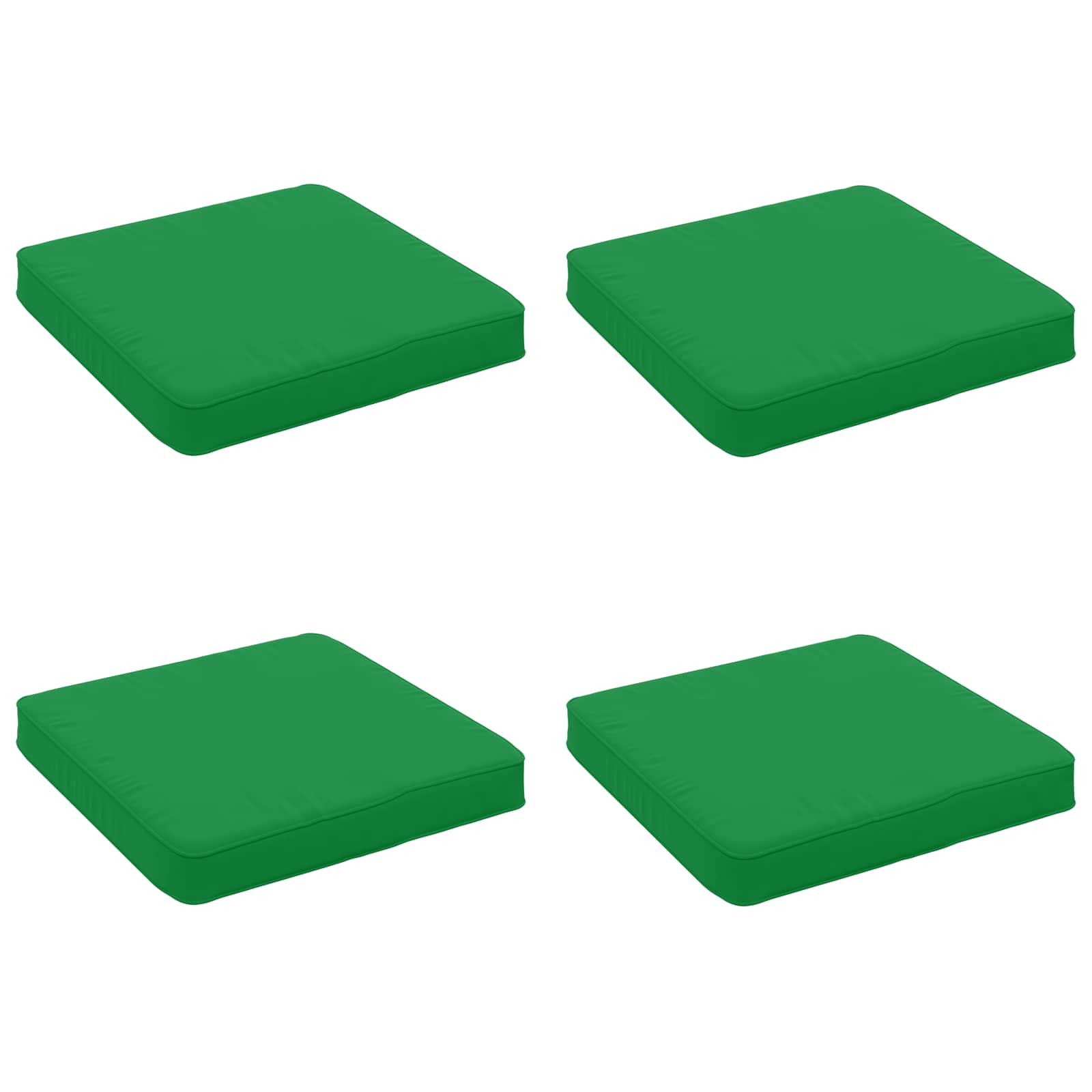 vidaXL Poduszki siedzące 4-częściowe VUGHT 4 pcs 100% poliester