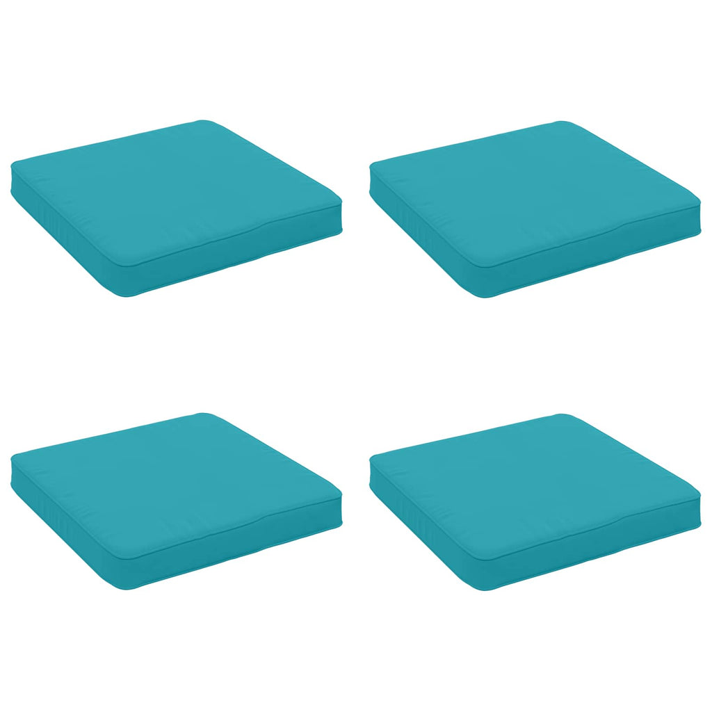 vidaXL Poduszki siedzące 4-częściowe VUGHT 4 pcs 100% poliester