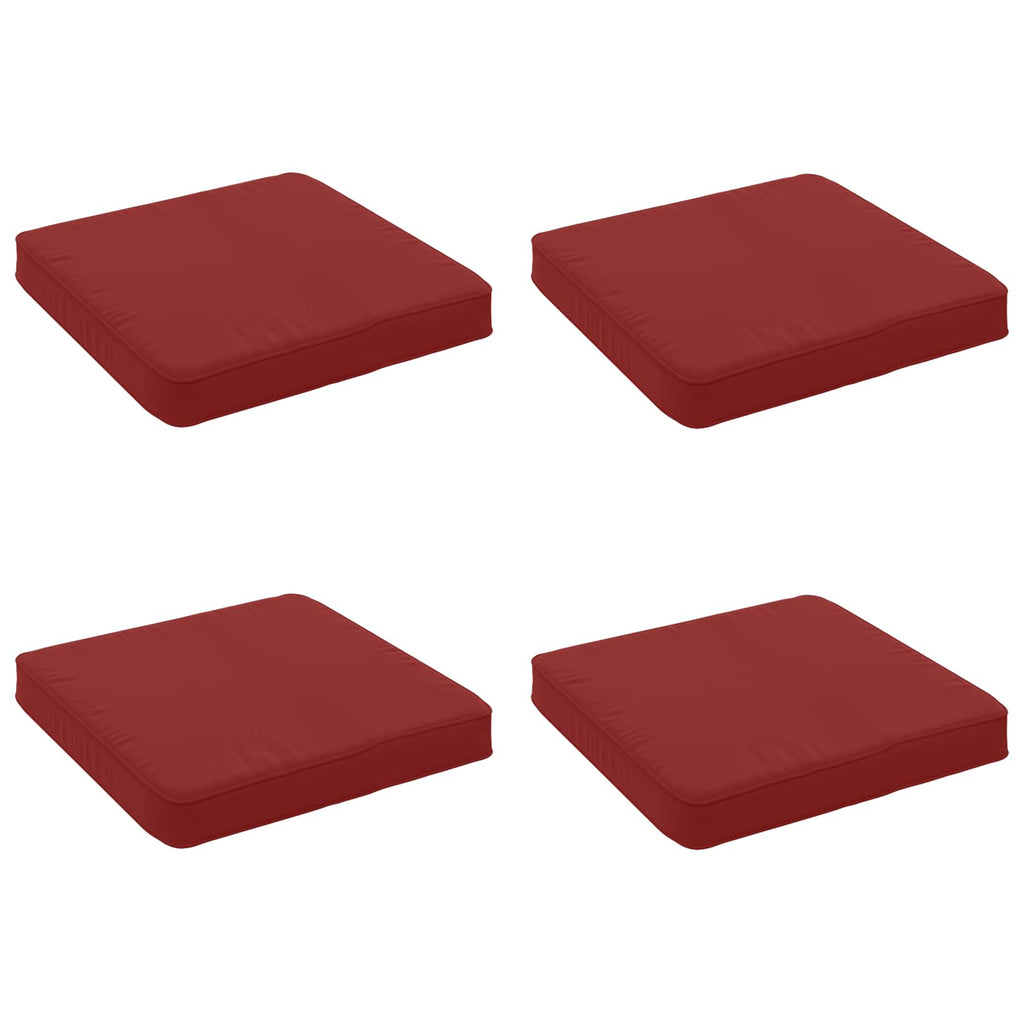 vidaXL Poduszki siedzące 4-częściowe VUGHT 4 pcs 100% poliester