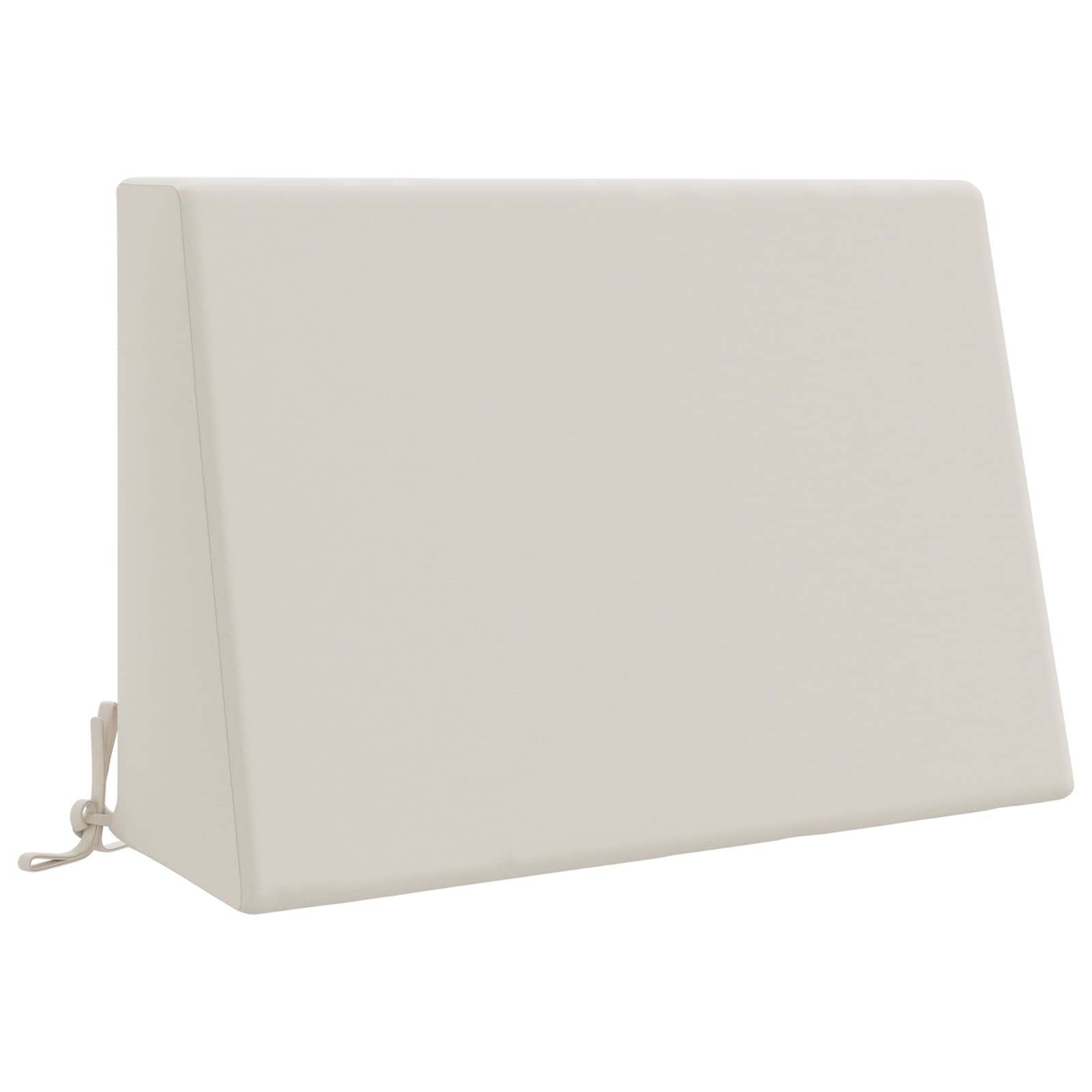 vidaXL Poduszka na oparcie SOEST 100% poliester Biały 60 x 20 x 40 cm