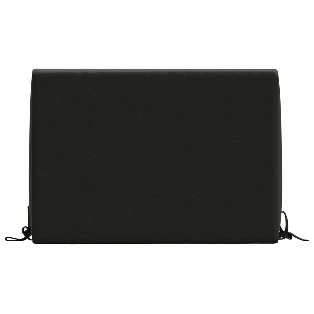vidaXL Poduszka na oparcie SOEST 100% poliester Czarny 60 x 20 x 40 cm