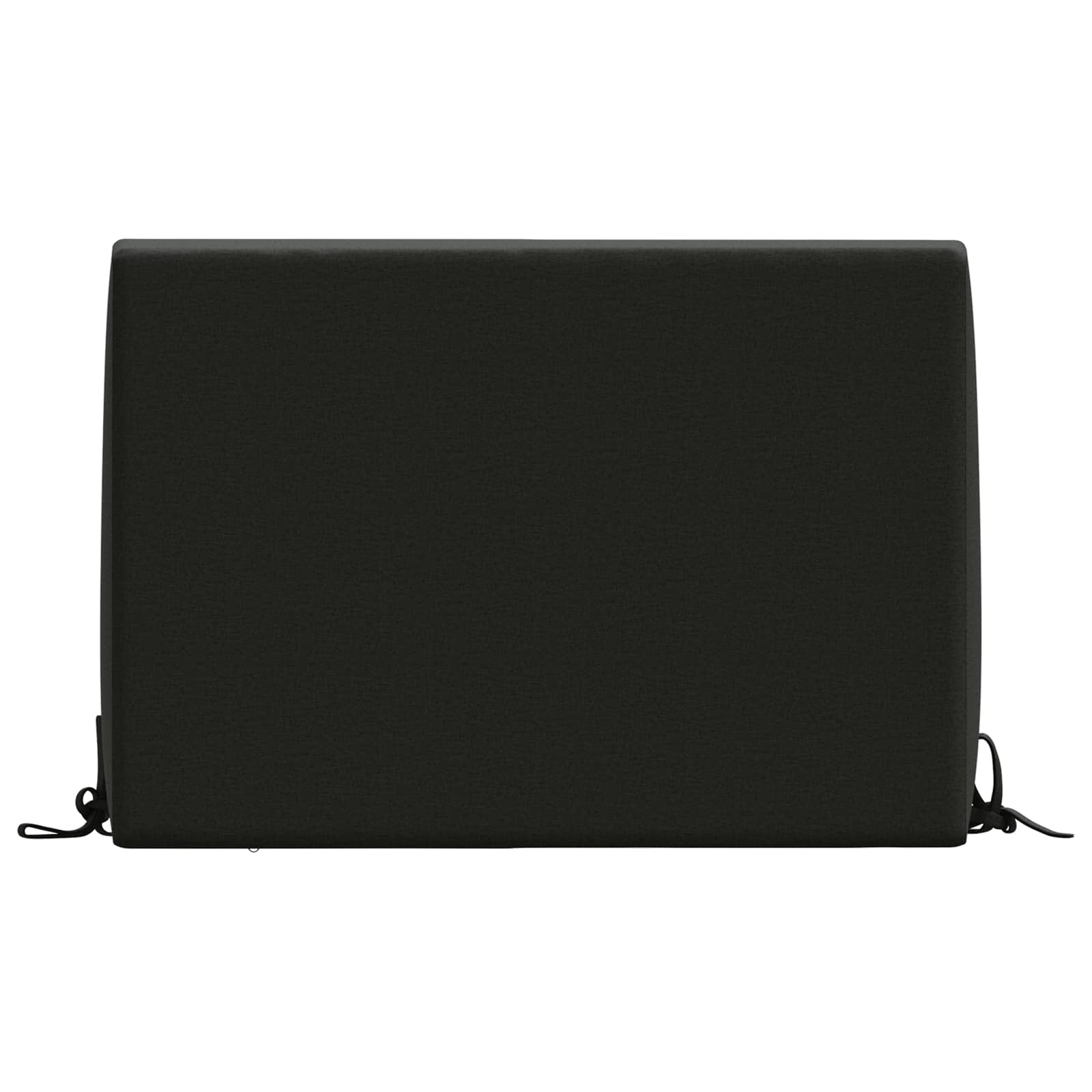 vidaXL Poduszka na oparcie SOEST 100% poliester Czarny 60 x 20 x 40 cm