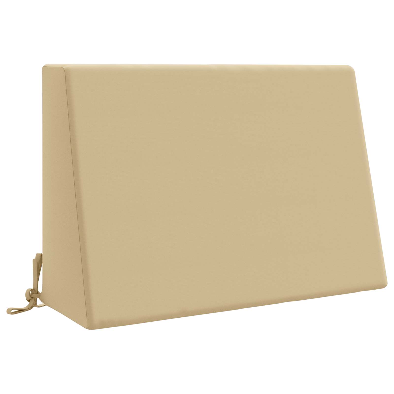 vidaXL Poduszka na oparcie SOEST 100% poliester Beżowy 60 x 20 x 40 cm