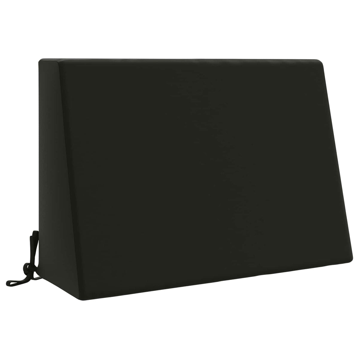vidaXL Poduszka na oparcie SOEST 100% poliester Czarny 60 x 20 x 40 cm