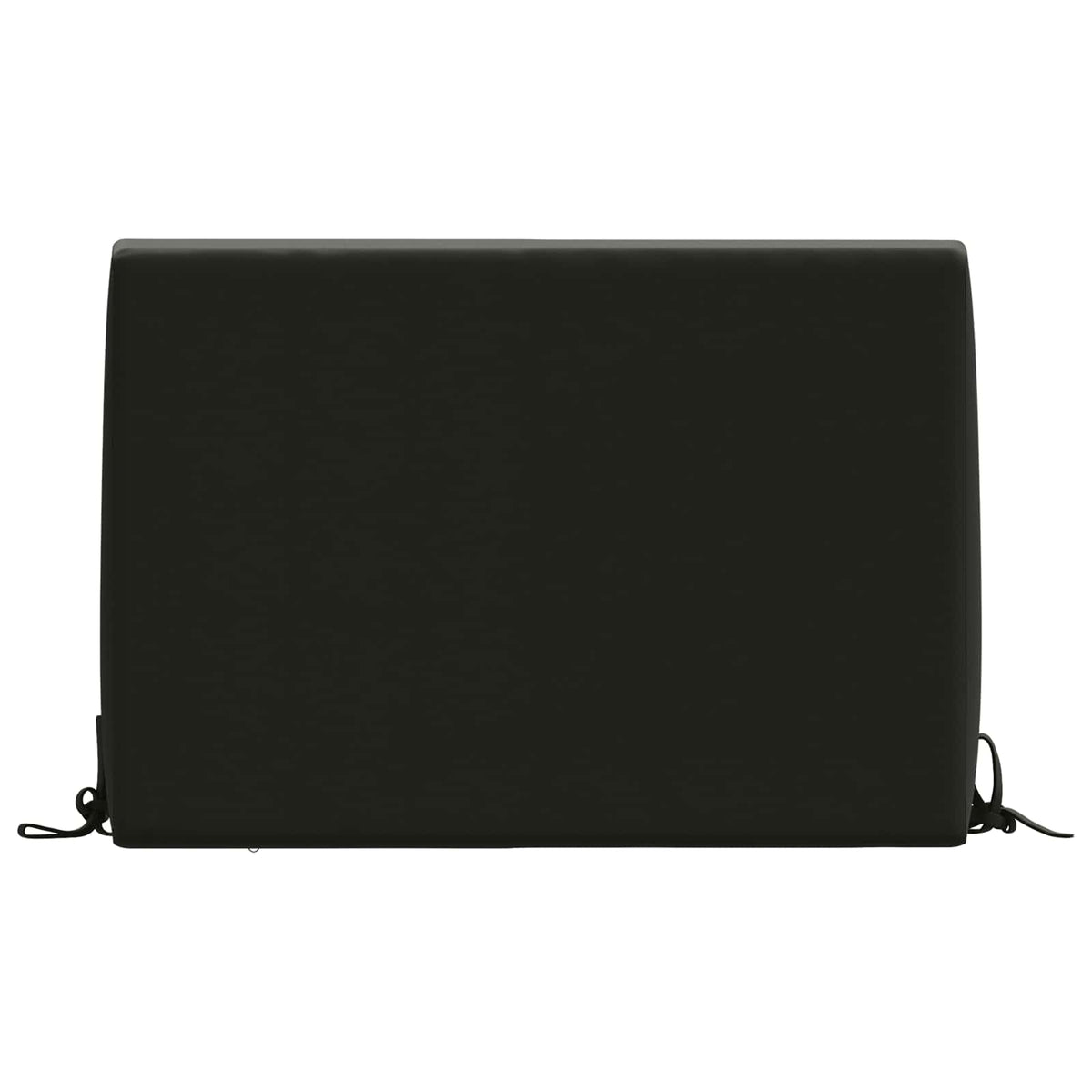 vidaXL Poduszka na oparcie SOEST 100% poliester Czarny 60 x 20 x 40 cm