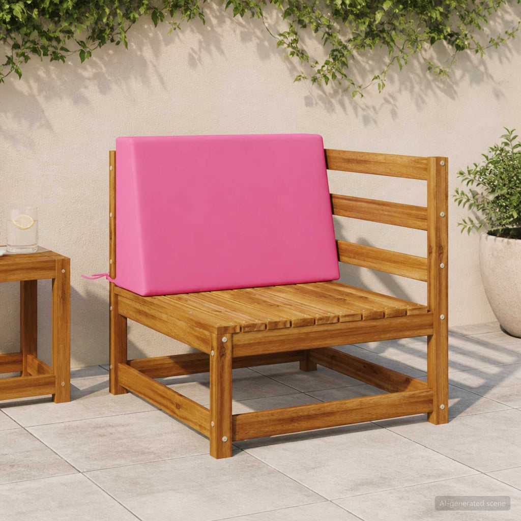 vidaXL Poduszka na oparcie SOEST 100% poliester różowy 60 x 20 x 40 cm