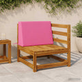 vidaXL Poduszka na oparcie SOEST 100% poliester różowy 60 x 20 x 40 cm