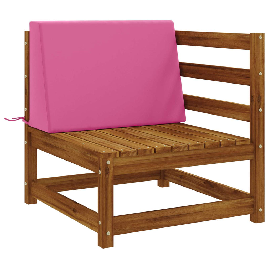 vidaXL Poduszka na oparcie SOEST 100% poliester różowy 60 x 20 x 40 cm