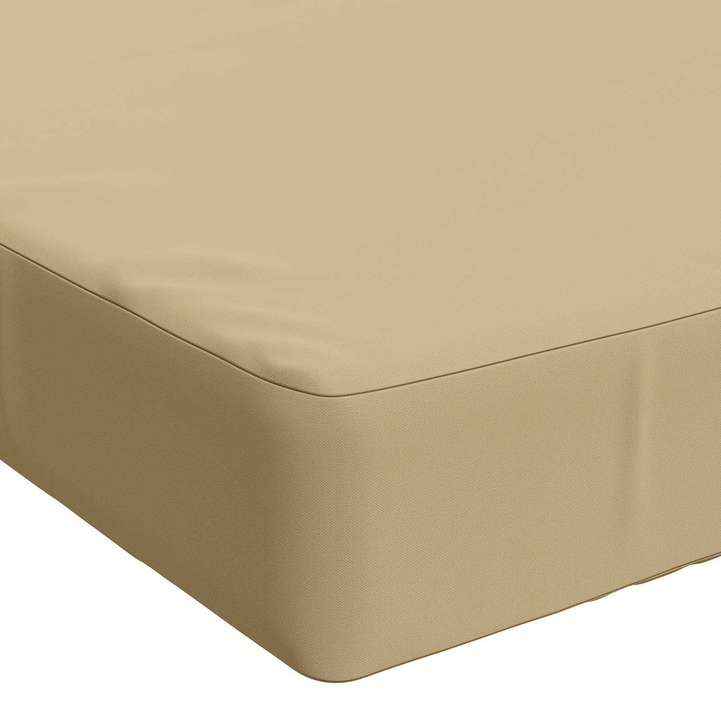 vidaXL Poduszka na siedzisko SOEST 100% poliester Beżowy