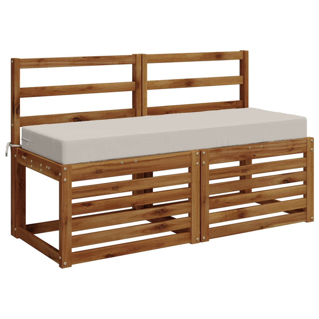 vidaXL Poduszka na siedzisko SOEST 100% poliester Biały