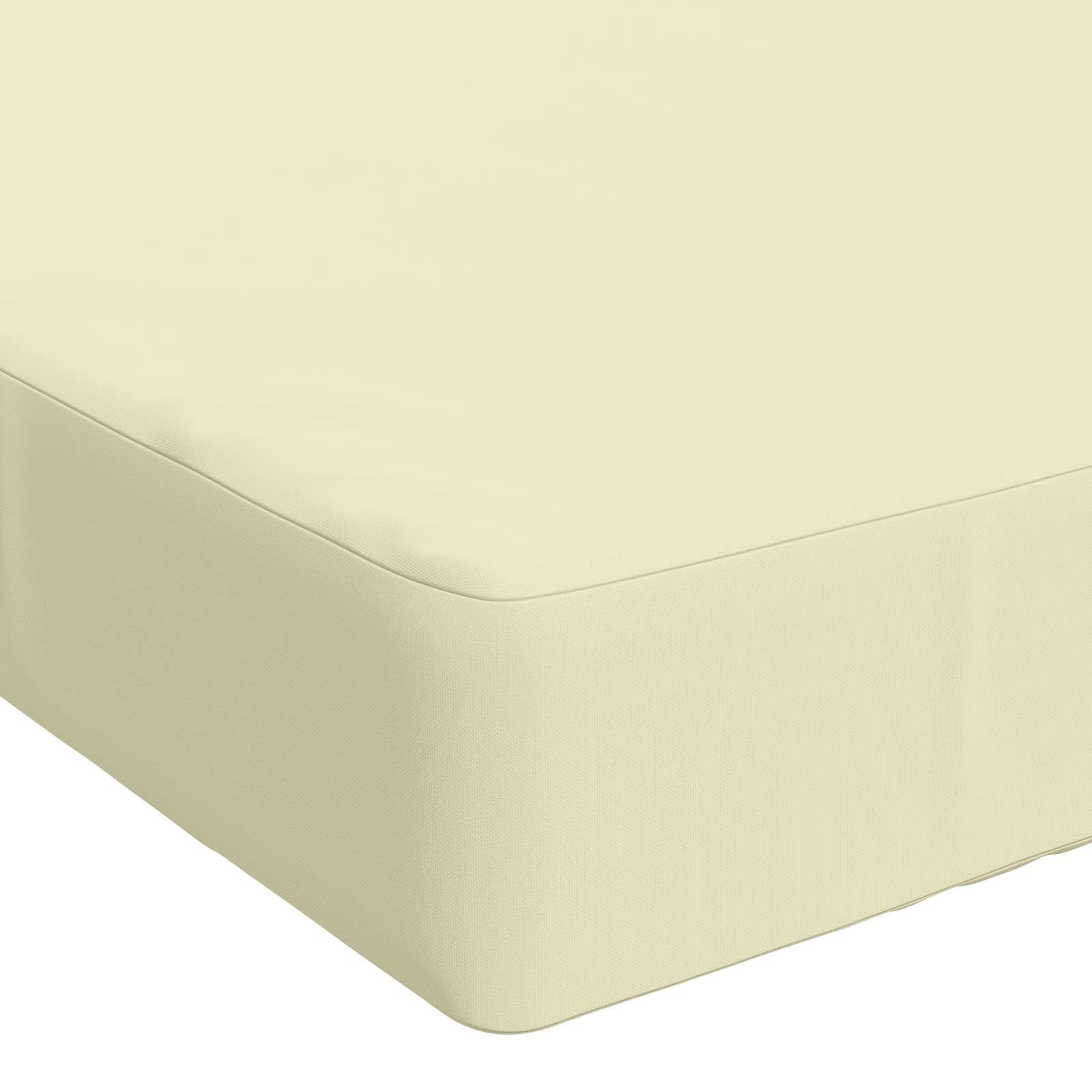 vidaXL Poduszka na siedzisko SOEST 100% poliester kremowy