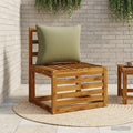 vidaXL Poduszka na plecy 1 szt. PUTTEN 100% poliester Oliwkowy zielony