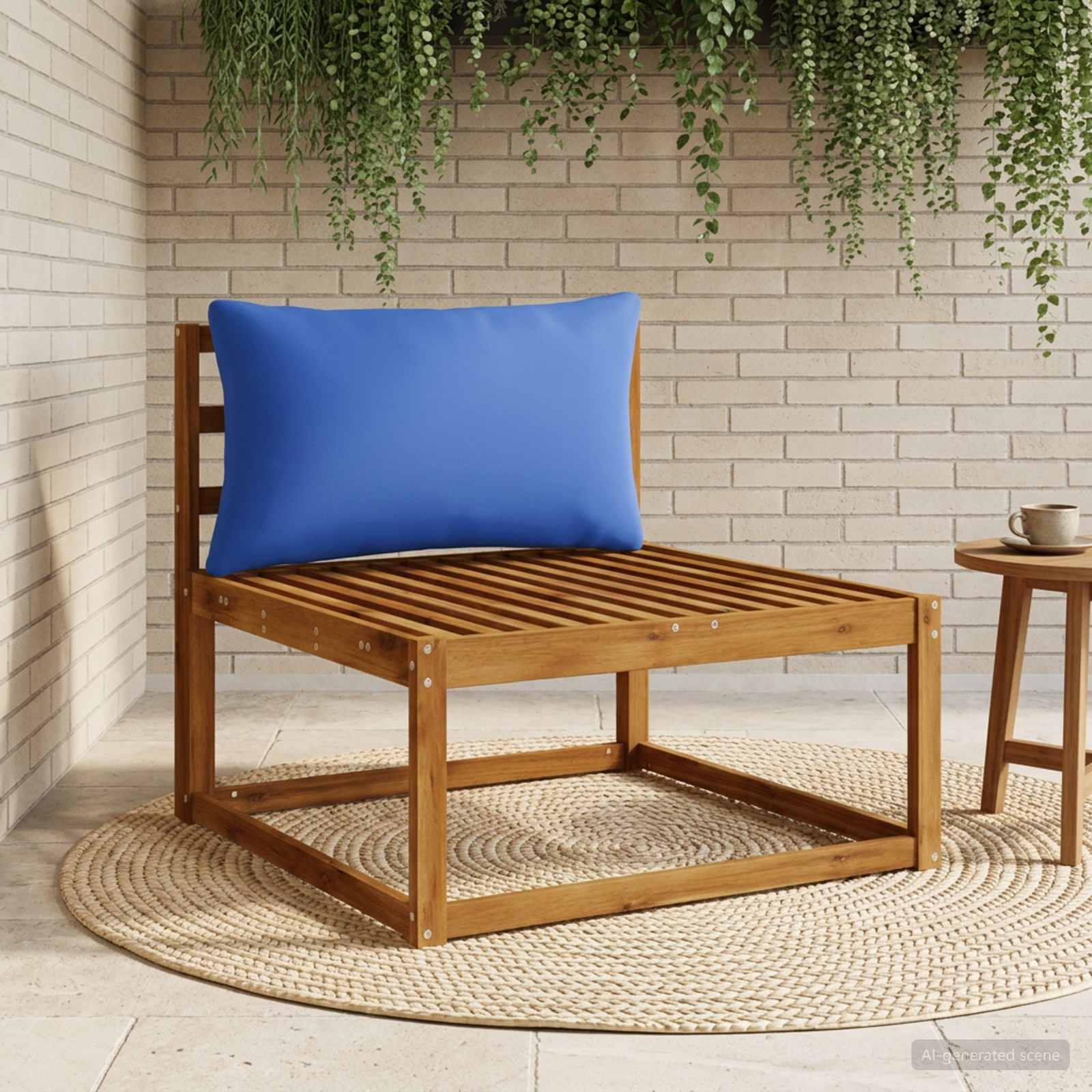 vidaXL Poduszka na plecy 1 szt. PUTTEN 100% poliester 80 x 40 x 15 cm