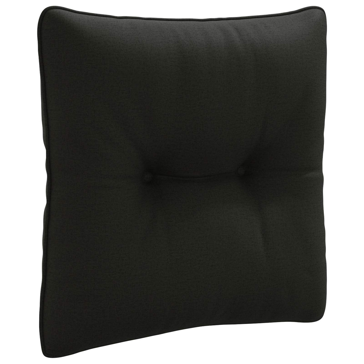 vidaXL Poduszka oparciowa PUTTEN 100% poliester Czarny 40 x 40 x 10 cm