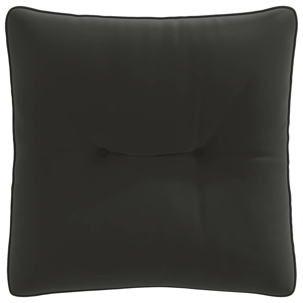 vidaXL Poduszka oparciowa PUTTEN 100% poliester Czarny 40 x 40 x 10 cm