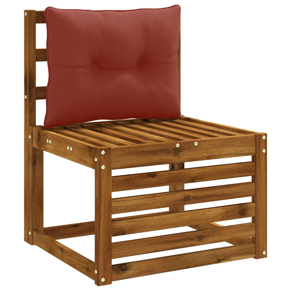 vidaXL Poduszka oparciowa PUTTEN 100% poliester czerwony