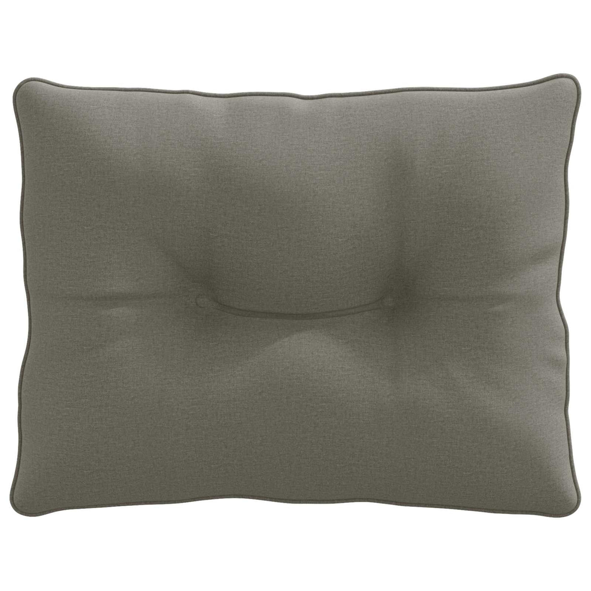 vidaXL Poduszka oparciowa PUTTEN 100% poliester Szary 60 x 40 x 10 cm