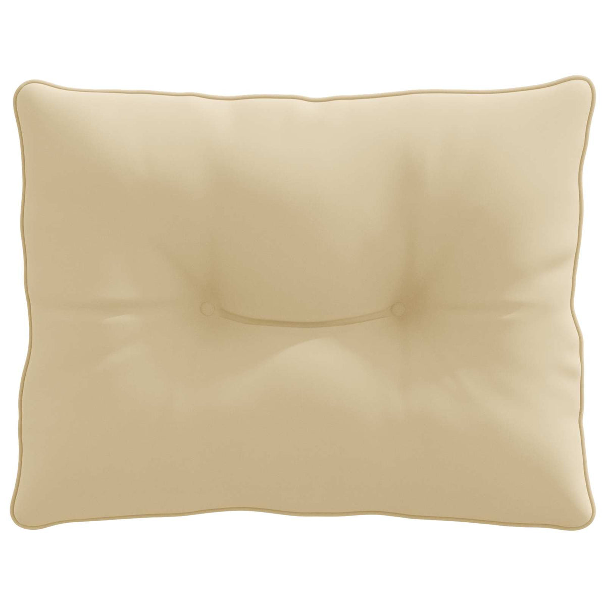 vidaXL Poduszka oparciowa PUTTEN 100% poliester Beżowy 60 x 40 x 10 cm
